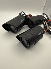 Zmodo Model ZMD-CBR-BAS-16NM 3 Miniature Security Camera - Black Lot Of 3