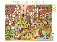 Calvendo Puzzle My Village In Spring | 2000 Pieces, Finished Size 35.4 × 26.4 In