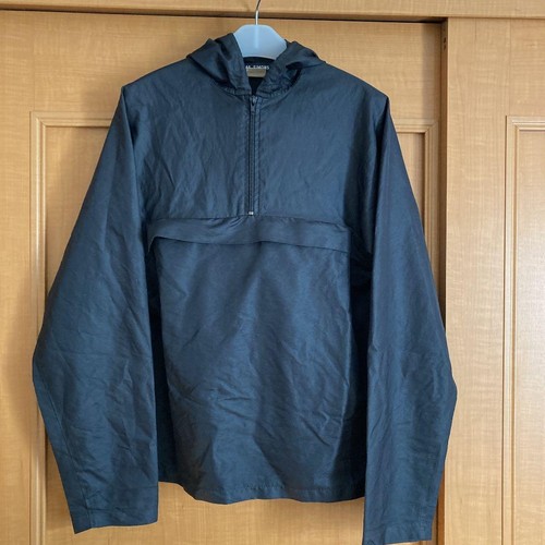 Raf Simons, Vintage 1990s Raf Simons Personal Stage Tops Hoodie Mens Size M Black Nylon