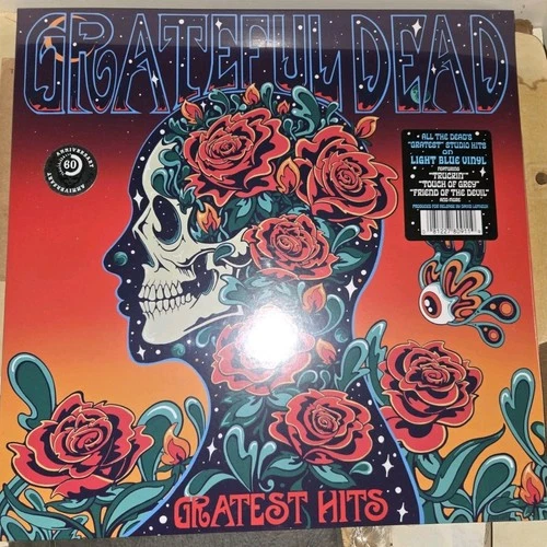 The Grateful Dead -Greatest Hits 60Th Anniversary Light Blue Sealed Vinyl