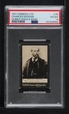 1901 Ogden's Guinea Gold Cigarette Cards Tobacco Charles Dickens #75 PSA 4 00em