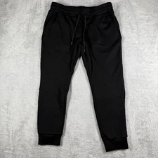 Under 510 Pants Mens 32x24 Black Joggers Cuffed Athletic Performance Sweatpants
