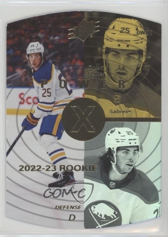 Owen Power #SPX-25 Hockey Cards 2022 Upper Deck 1997-98 SPx Retro trading card — raw and PSA graded price guide