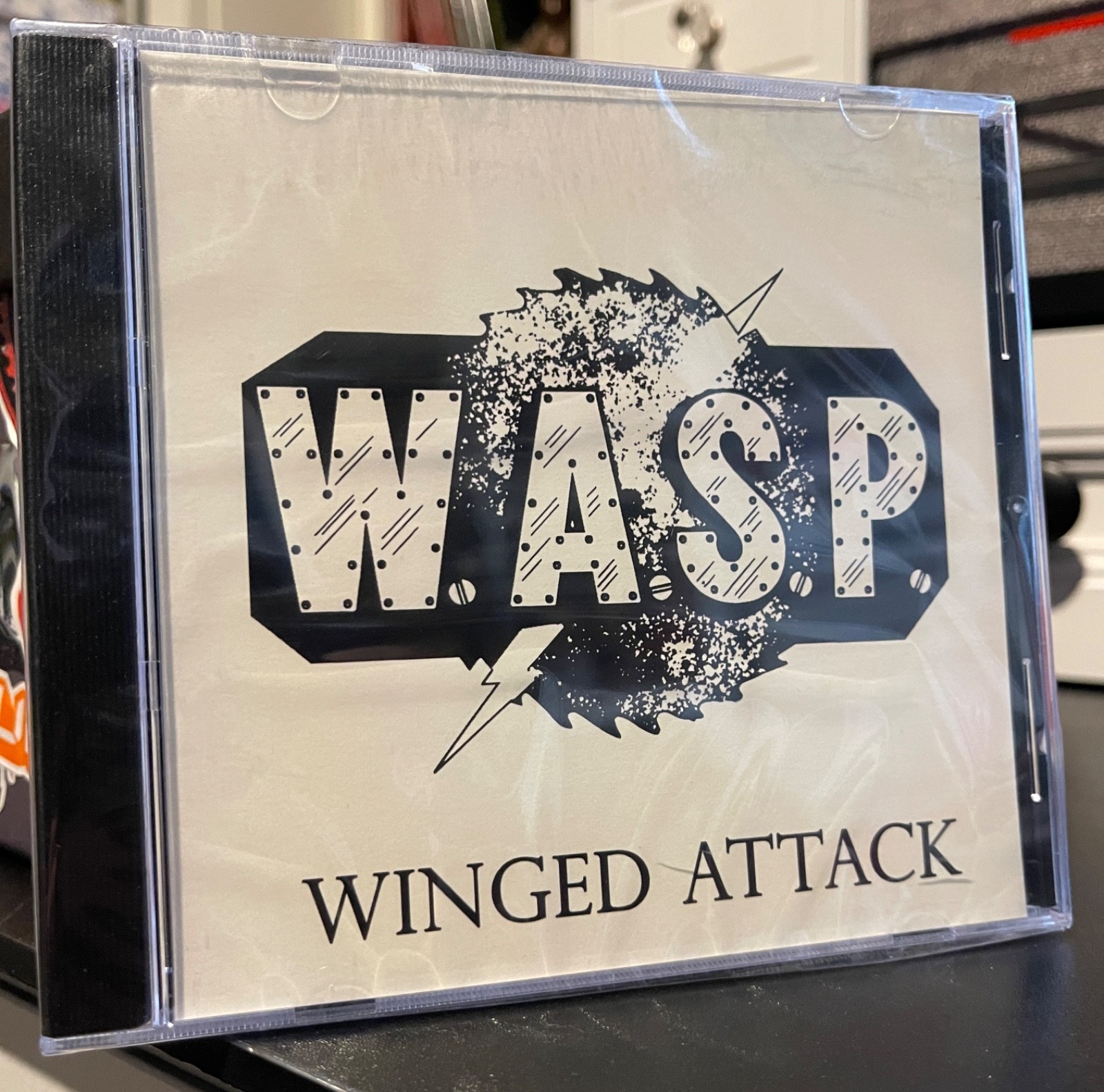 W.A.S.P. WINGED ATTACK CD RARE DEMOS BLACKIE LAWLESS HEAVY METAL CD SEALED