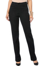 DG2 by Diane Gilman Angled Pocket Trouser Jean Black