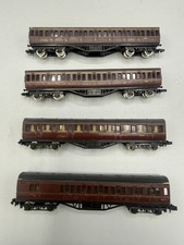 Four N Gauge Model Railway Coaches - Graham Farish??
