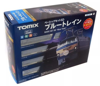 TOMIX Spur N Basic Set SD Blue Train 90185 Modelleisenbahn Triebwerk