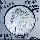 1904 S MORGAN SILVER DOLLAR HI GRADE GENUINE U.S. MINT RARE KEY COIN 8926