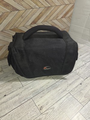 Lowepro Edit 140 Camera Bag NO Shoulder Strap Black Divided Pockets Belt Loops