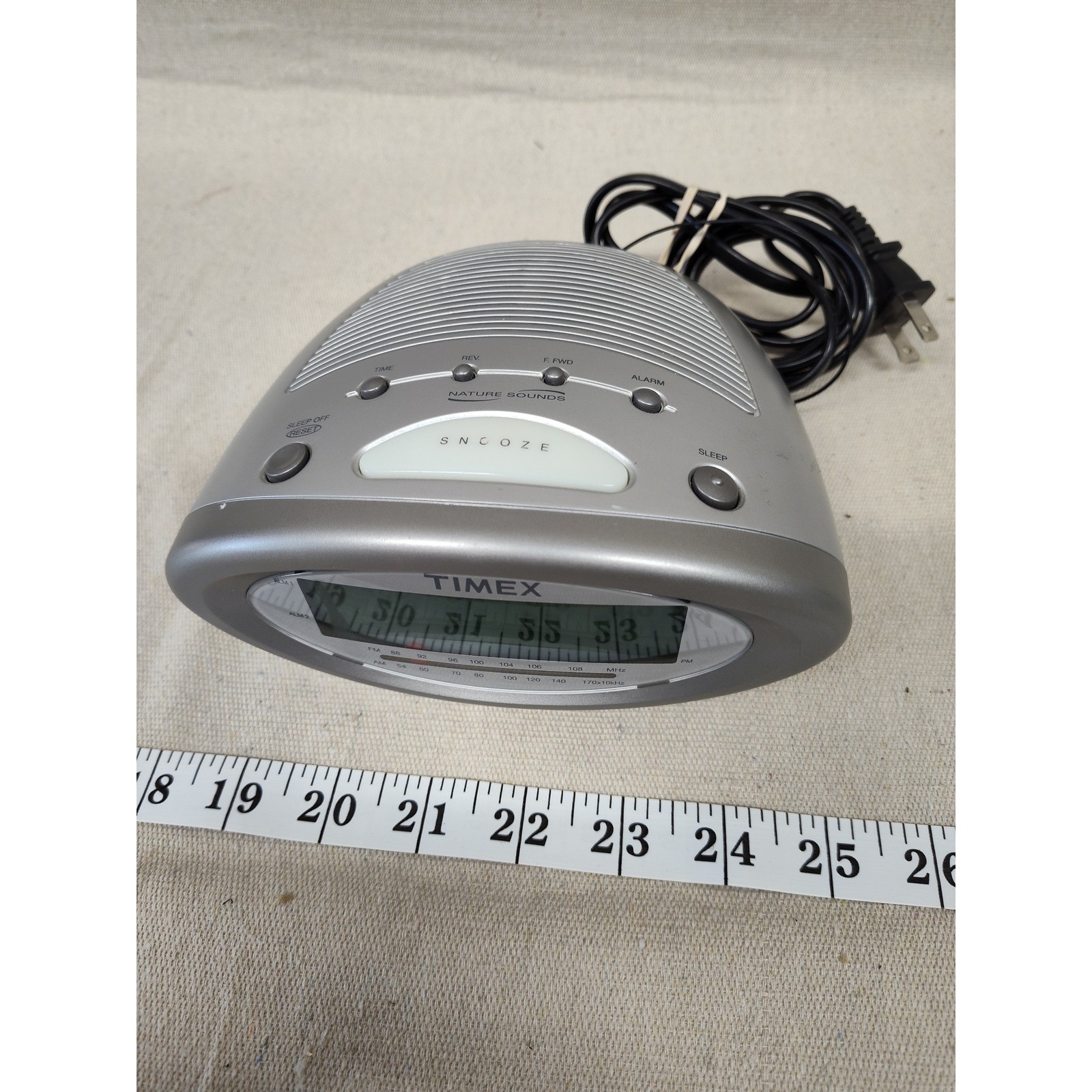 Radio Nature Sounds Am Fm Silver T232ba