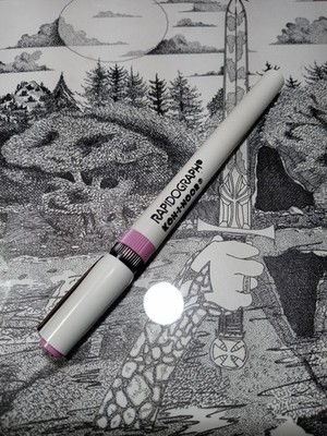 Koh-I-Noor Rapidograph Technical Pen .18+Drafting+K&E+Castell+rOtring+Staedtler