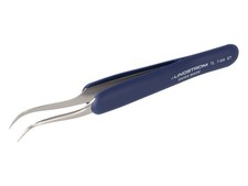 Lindstrom 7-SA-ET - Stainless Steel ESD Safe Ergonomic Tweezers Style 7