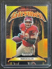 MARCUS ALLEN 2025 PANINI PRIZM BLACK #10 TALISMEN GOLD 5/10 CHIEFS