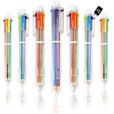 24 Pack Multicolor Pen 0.5mm 6-in-1 1 Count Pack of 24 ,