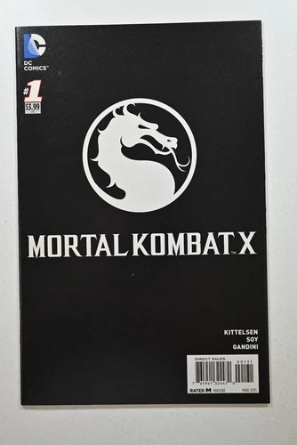 Mortal Kombat X #1 Variant NM- condition Huge auction going on now!