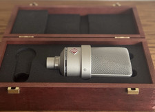 Neumann TLM 103 Condenser Microphone XLR Silver with Wooden Case