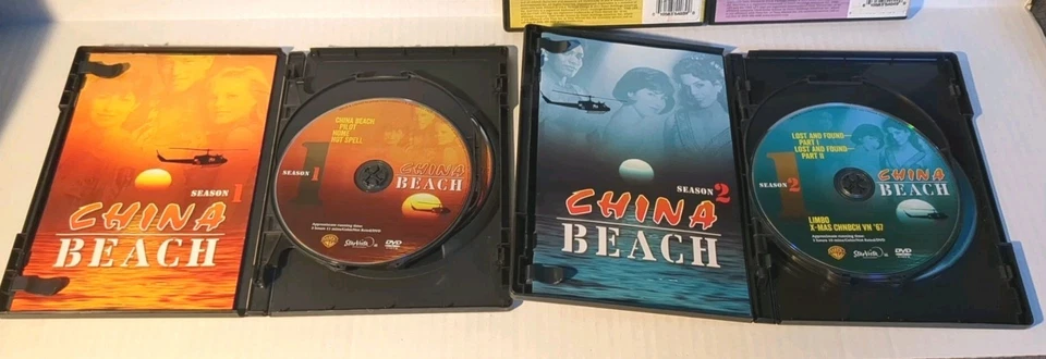 China Beach Complete TV Series Seasons 1 2 3 4 DVD 1988 Like New 19 Discs - Image 3 of 4