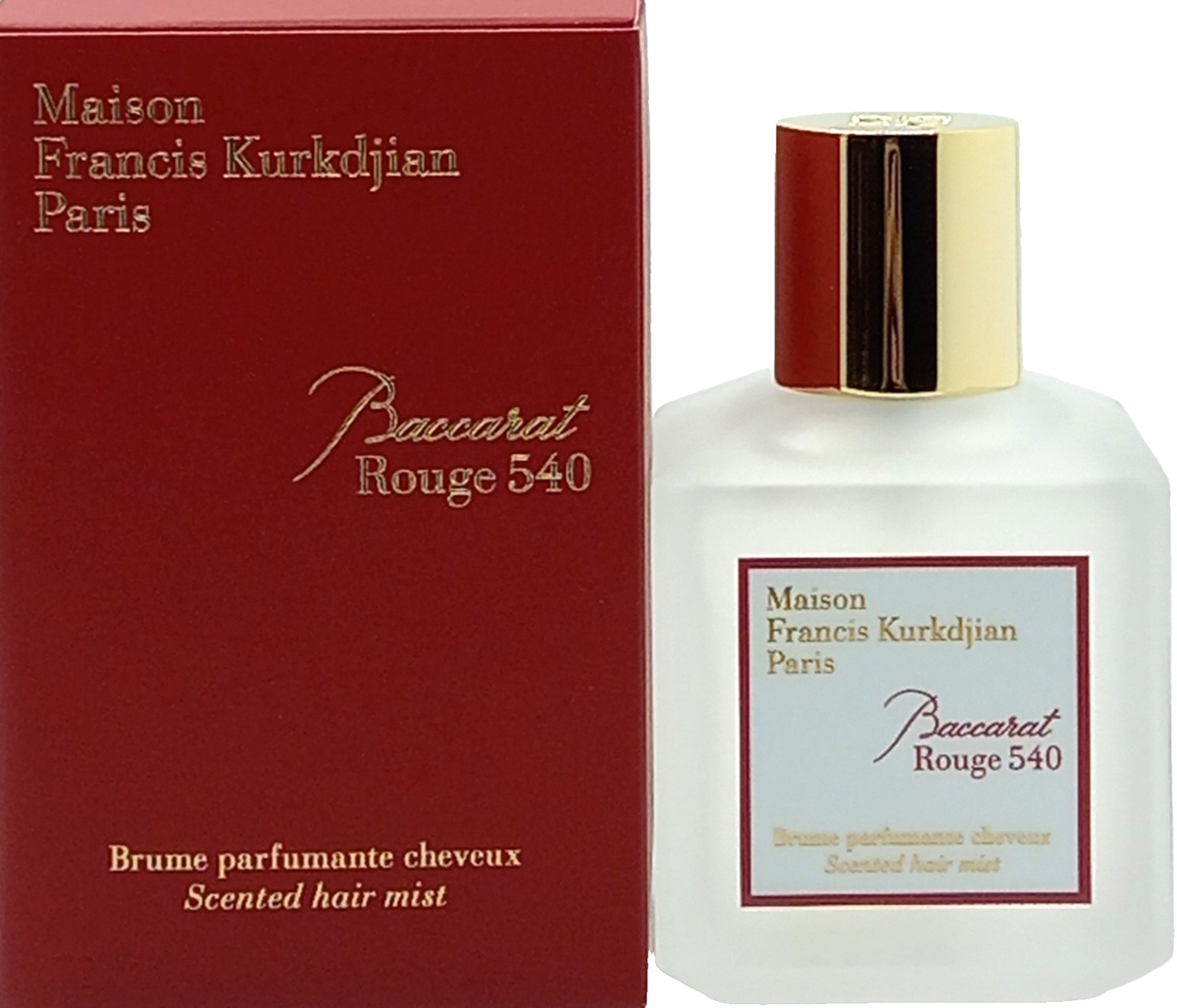 MAISON FRANCIS KURKDJIAN BACCARAT ROUGE 540 SCENTED HAIR MIST 2.4