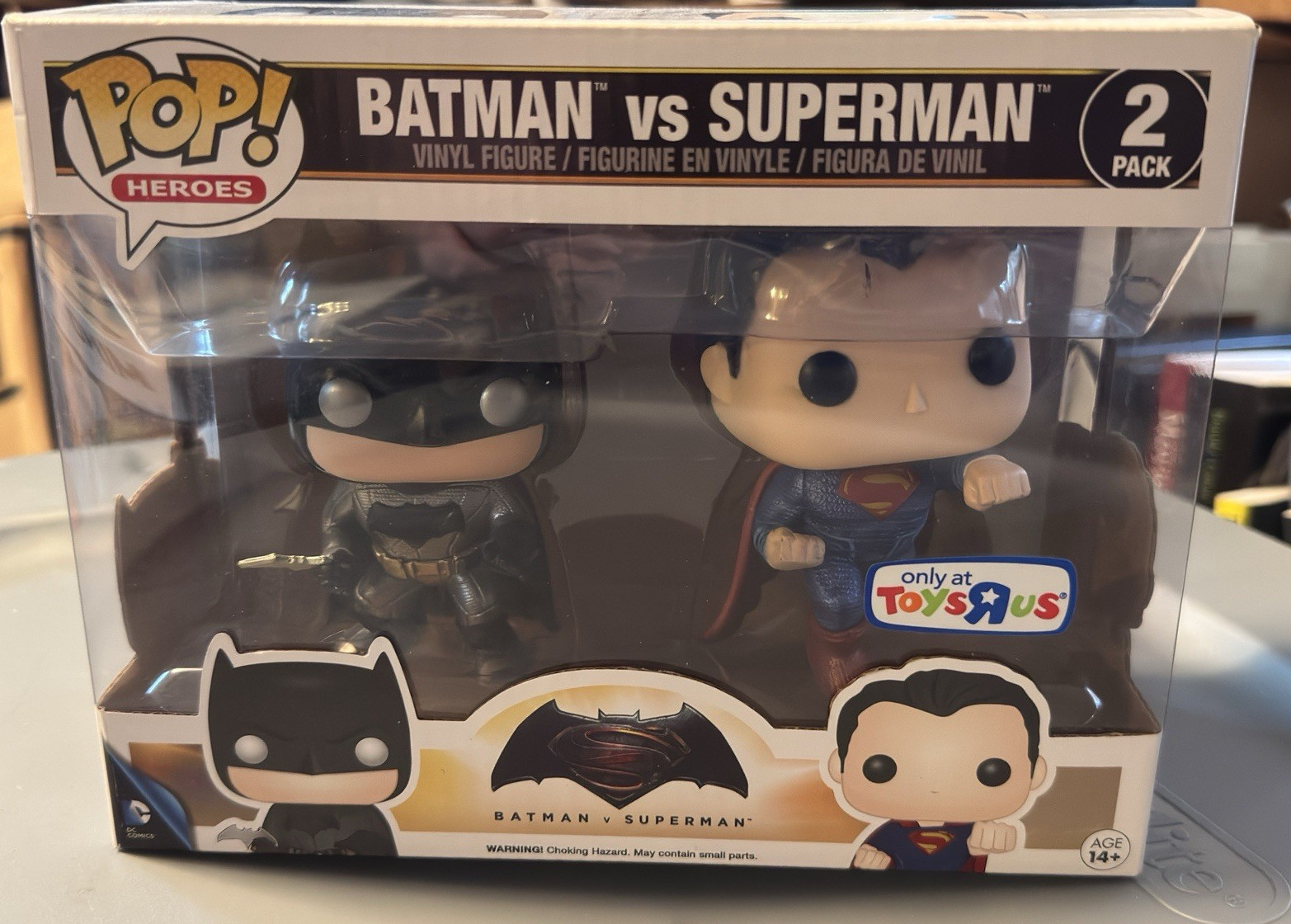 Funko Pop! Vinyl Batman V. Superman Toys R Us Exclusive 2-Pack DC Comics Heroes