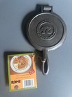 Rome Industries Old Fashioned Waffle Iron New With Tags Cast Iron 6 3/4" — photo 1