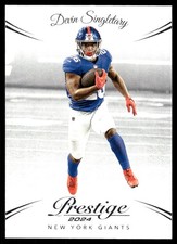 Devin Singletary 2024 Panini Prestige #221 Giants NFL READ FREE SHIPPING