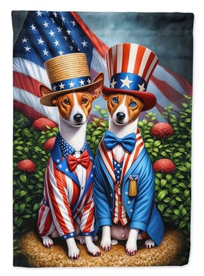 Caroline's Treasures All American Basenji House Flag DAC4181CHF