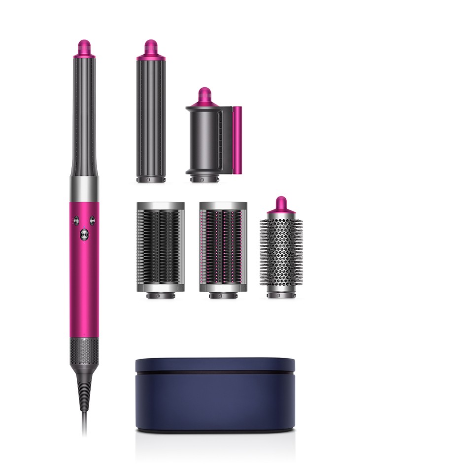 Dyson Airwrapâ„¢Haarstyler Complete Long Fuchsia/Nickel Neuwertig