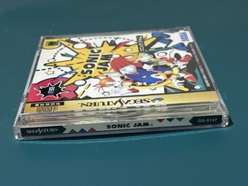 Sonic Jam Sega Saturn Reg Card Spine Flyers Japan Tested Excellent