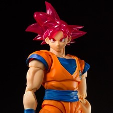 SH Figuarts Super Saiyan God Goku-Event Exclusive Version-Dragon Ball Super