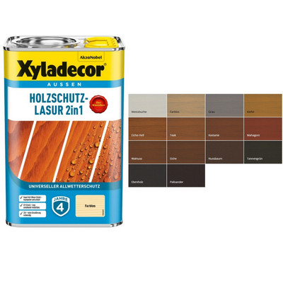 Xyladecor Holzschutzlasur 2in1 5L Farbwahl