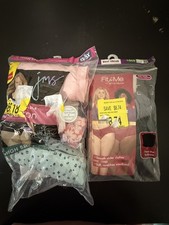 Panties Bundle 1 Hanes High Briefs  1 Fit For Me Briefs 7 Panties SZ 13 / 5X