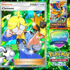 Pokemon TCG Pocket - Clemons from CRIMSON BLAZE