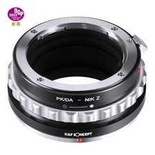 K F CONCEPT Lens Adapter PK/DA-NIK Z for Pentax K Mount PK/DA Lens to Nikon Z