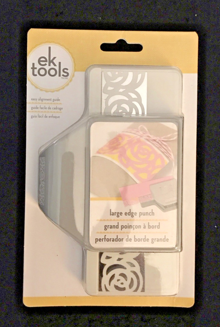 NEW in Package EK SUCCESS Large ROSE CHAIN EDGE PUNCH