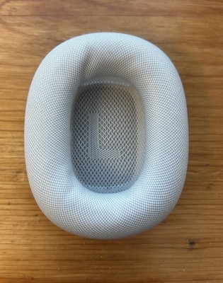 Apple AirPod Max Replacement Ear Cushions Genuine OEM Silver Left ONLY Used