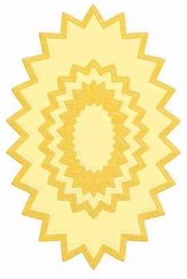 NEW Lifestyle Crafts QuicKutz Dies NESTING PINKING OVALS - DC0281