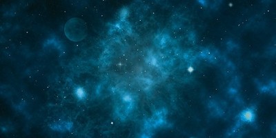 ''Blue Nebula'' 6x3ft Spielmatte ideal Star Wars Armada X-Wing Playmat Gaming Mat