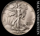 1941 Walking Liberty Half Dollar - Scarce  High Grade  Lustrous  #K1179