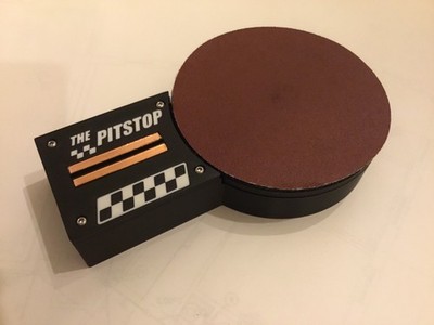 The Pitstop 1/32 Slot Car Rotary Tire Sander for Scalextric Slot.It Carrera