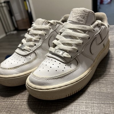 Sz 4Y Nike Air Force 1 Low White 2023 - FN3875-100b Sneaker Shoes 