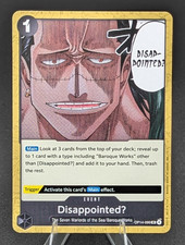 One Piece Disappointed? OP14-099 (UC) - The Azure Sea's Seven (OP14)