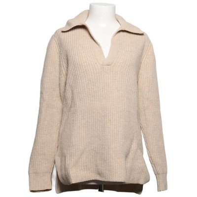 A Day's March, Strickpullover, Größe: S, WALTON, Beige, Wolle, Rippenstrick #tRV