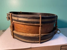 1920s Snare Drum Boy Scouts Camp Russell New York Inscribed Drum Boy Scout