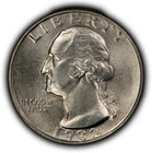1932 25c Silver Washington Quarter - BU - SKU-Z6822