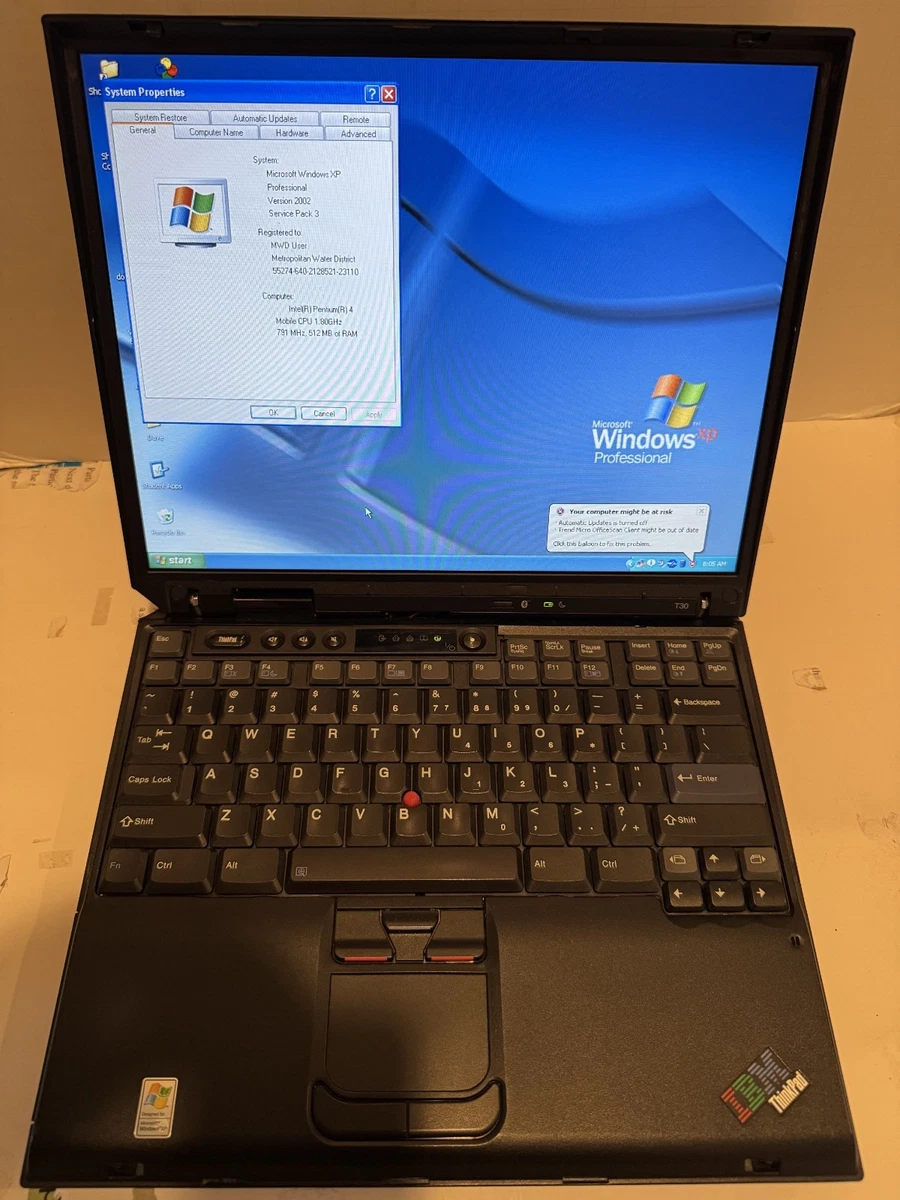 IBM ThinkPad T30 PC Notebooks/Laptops for Sale | Shop New & Used