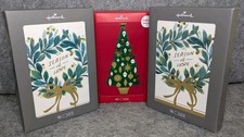 Hallmark Christmas Cards Bundle 72 Total Season of Hope Tree Boxes New...
