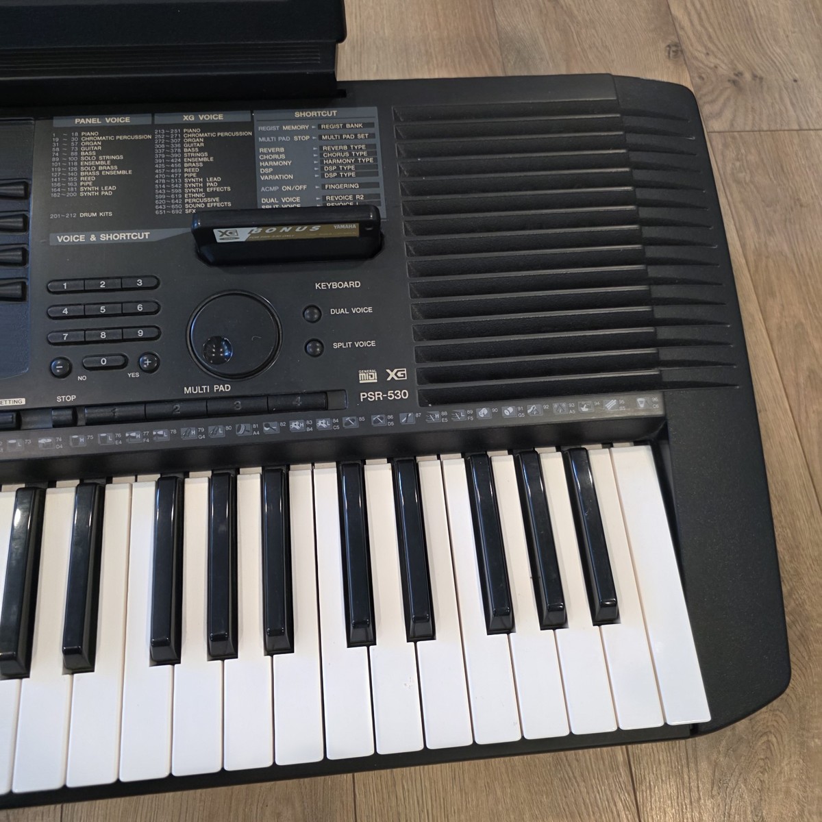 Yamaha PSR-530 Keyboard 61-key w/Cartridge | eBay