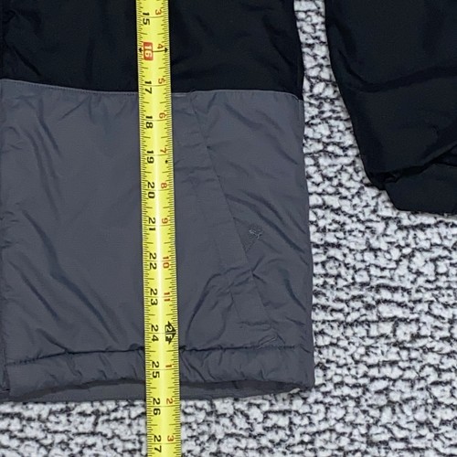Columbia Sportswear Boys Winter Insulated Coat Ski Jacket Large 14-16 Black Gray - Picture 3 of 9
