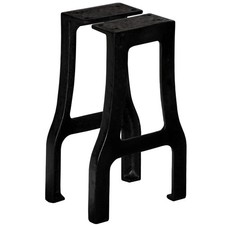 WALPLUS Bench Legs 2 pcs A-Frame Cast Iron Industrial Furniture Base