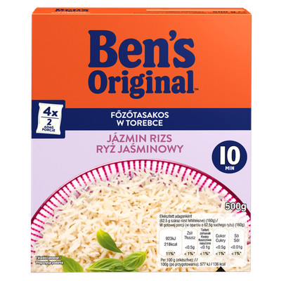 5410673007346 Ben's Ryż jaśminowy torebka 500g Mars Polska